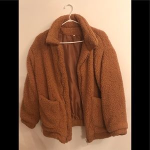 Cute Teddy Jacket from Shein Size S